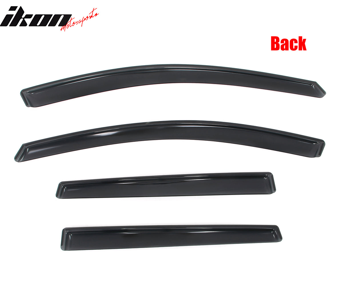 Fits 17-22 Honda CR-V Window Visors In Channel Deflectors Rain Vent Guard 4PCS