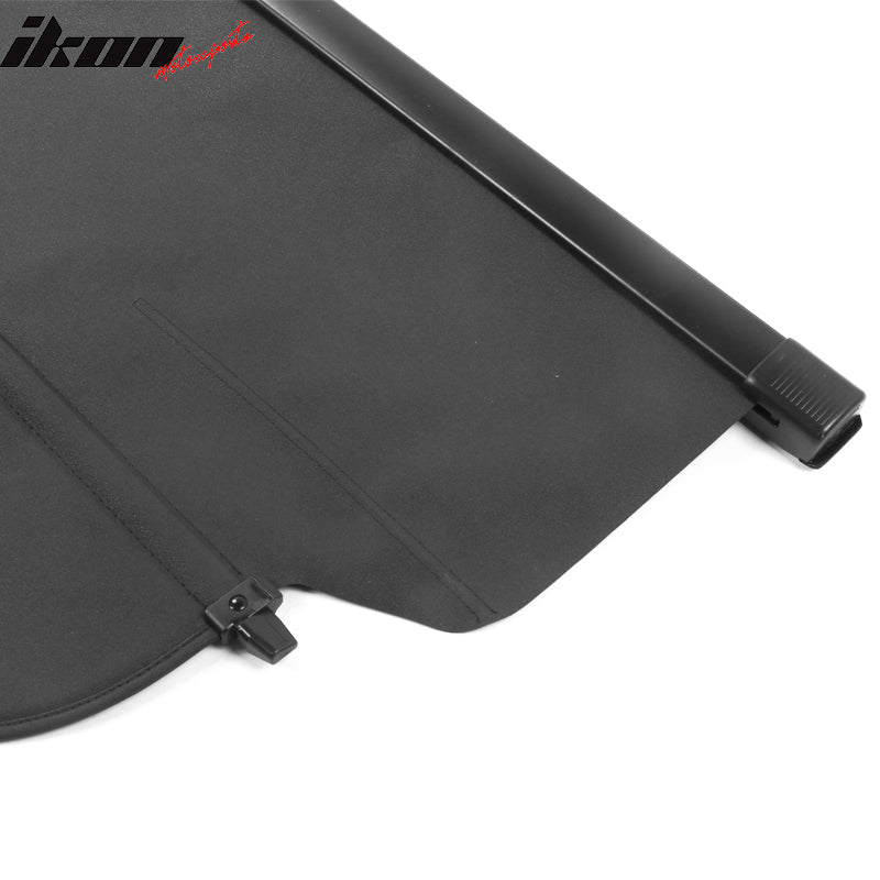 Fits 17-22 Honda CRV Tonneau Cargo Shade Cover Black - Vinyl+Aluminum Rod