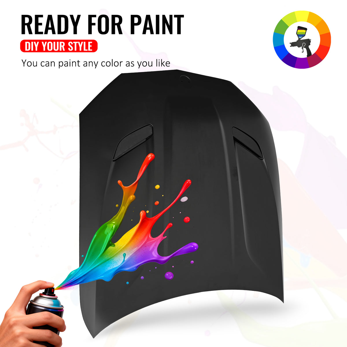 Fits 17-23 BMW 5 Series G30& F90 M5 Aluminum Front Hood Cover - M5 CS Style