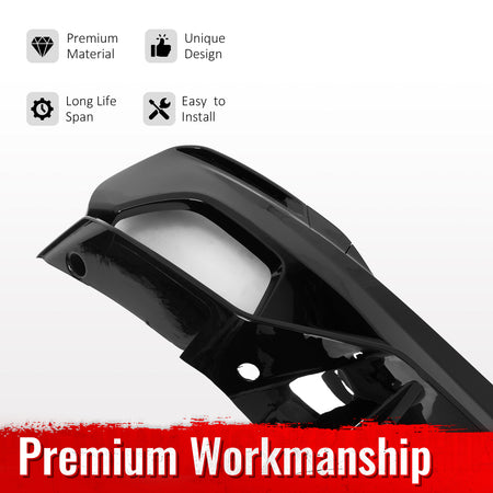 For 17-23 BMW 5 Series G30 M Sport Gloss Black Rear Diffuser M Performance Style