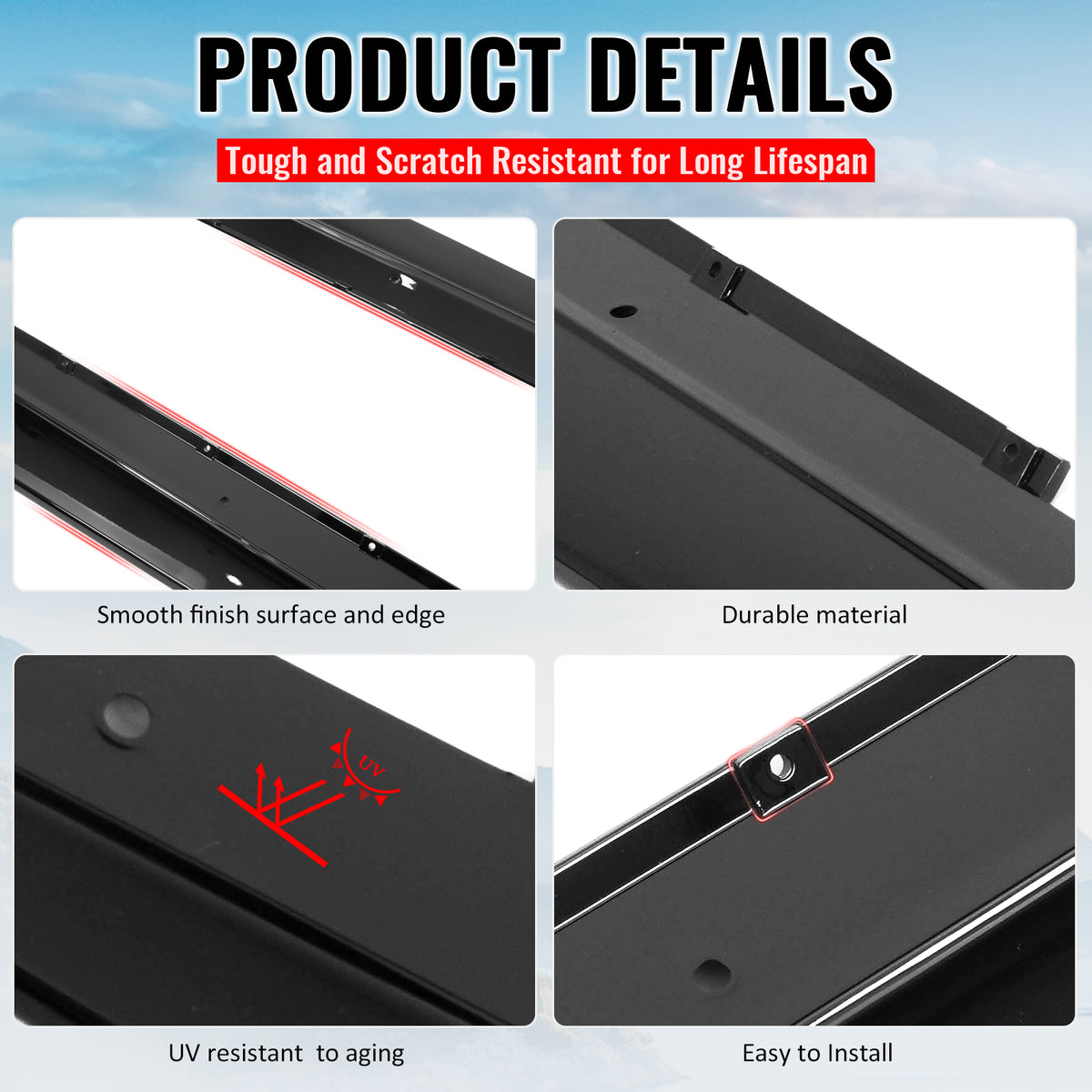 Fits 17-23 BMW 5 Series G30 F90 M5 M Performance Style Side Skirts Gloss Black