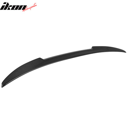 Closeout! Fits 17-23 BMW G30 5-Series Sedan M4 Style Carbon Fiber Trunk Spoiler