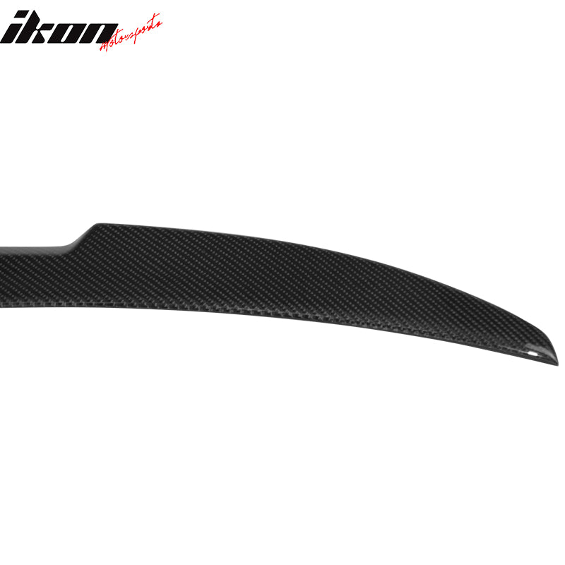 Closeout! Fits 17-23 BMW G30 5-Series Sedan M4 Style Carbon Fiber Trunk Spoiler