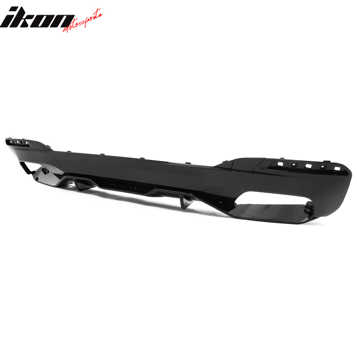 Fits 17-23 BMW G30 M550i M Sport Gloss Black Rear Diffuser M Performance Style