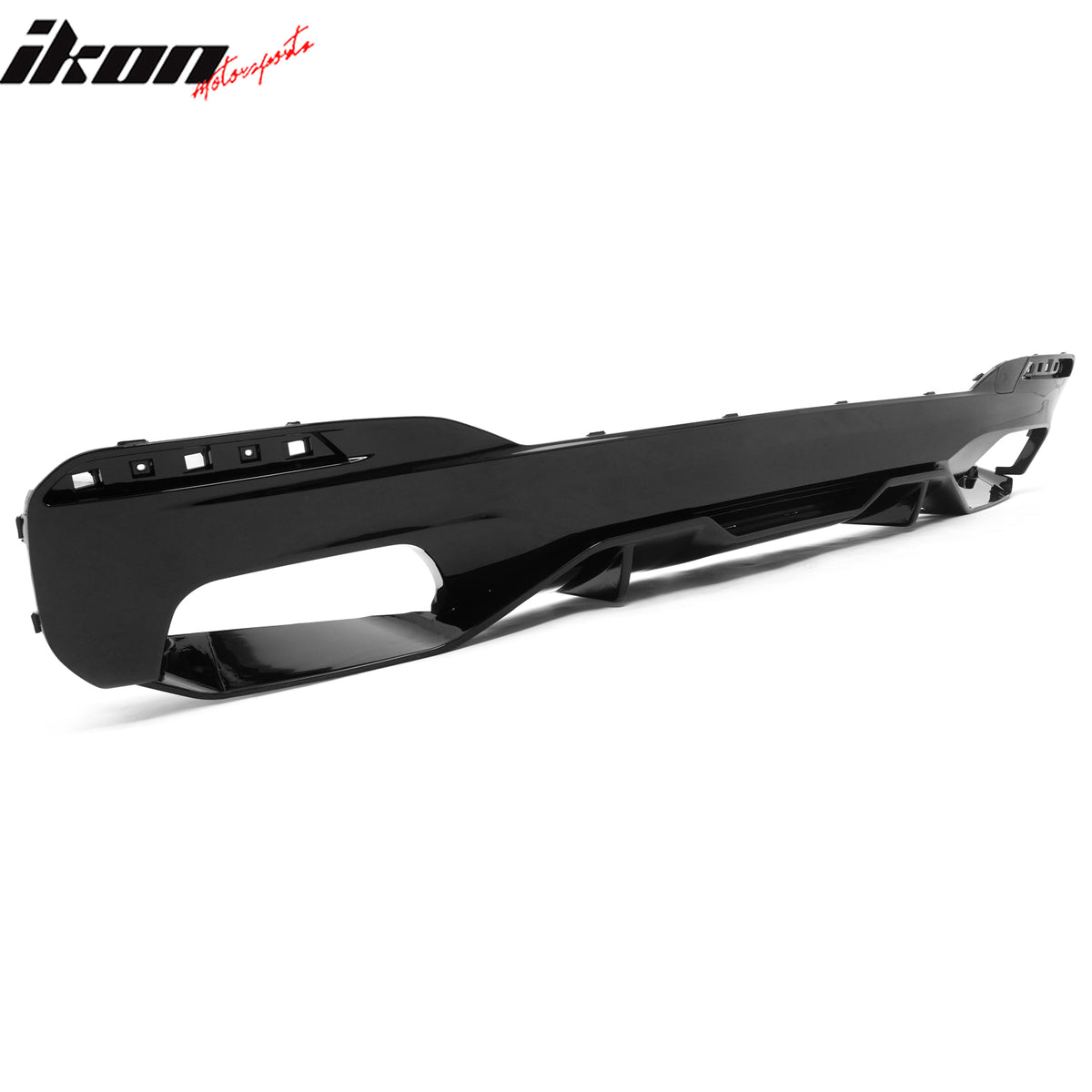 Fits 17-23 BMW G30 M550i M Sport Gloss Black Rear Diffuser M Performance Style