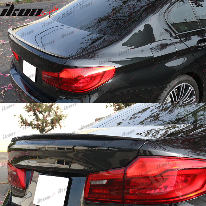 MP Style Rear Gloss Black Trunk Spoiler Wing Lip For 2017-2023 BMW 5 Series G30 (including F90 M5) – KARPAL