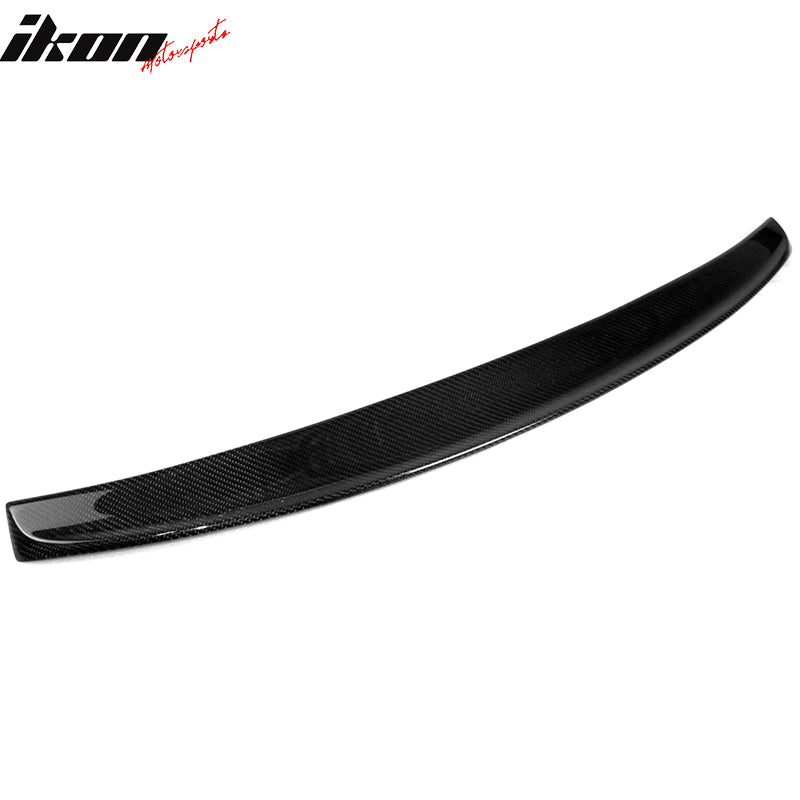 Closeout! Fits 17-23 BMW G30 5-Series Sedan Carbon Fiber Roof Window Spoiler Lip