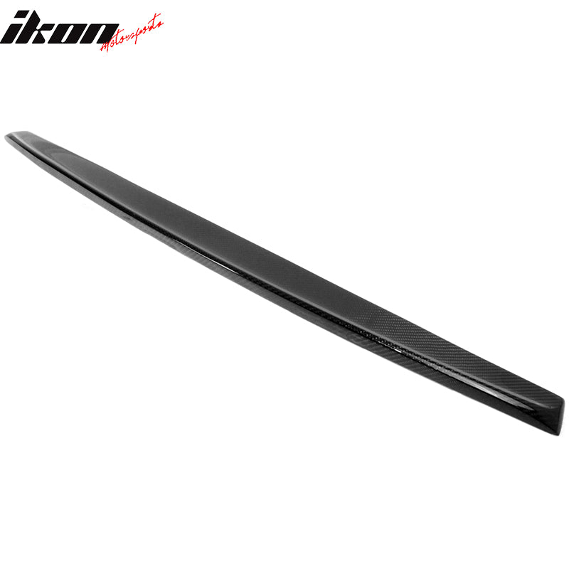 Closeout! Fits 17-23 BMW G30 5-Series Sedan Carbon Fiber Roof Window Spoiler Lip