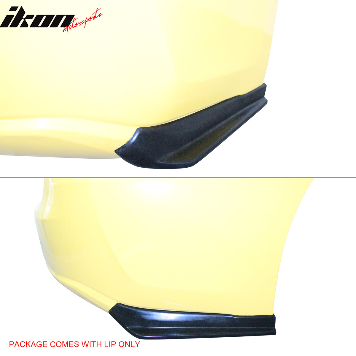 Fits 17-23 Subaru Impreza Sedan S Style Rear Bumper Aprons Spat Unpainted PU