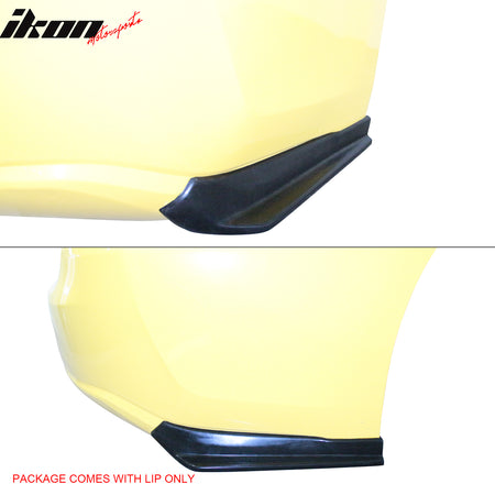 Fits 17-23 Subaru Impreza Sedan S Style Rear Bumper Aprons Spat Unpainted PU