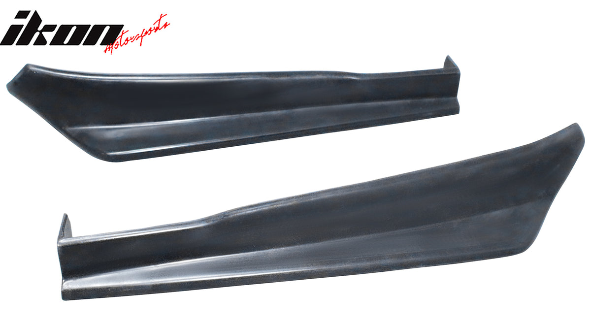 Fits 17-23 Subaru Impreza Sedan S Style Rear Bumper Aprons Spat Unpainted PU