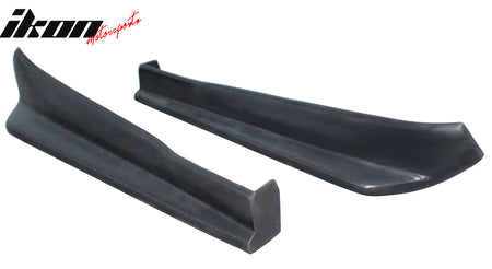 Fits 17-23 Subaru Impreza Sedan S Style Rear Bumper Aprons Spat Unpainted PU