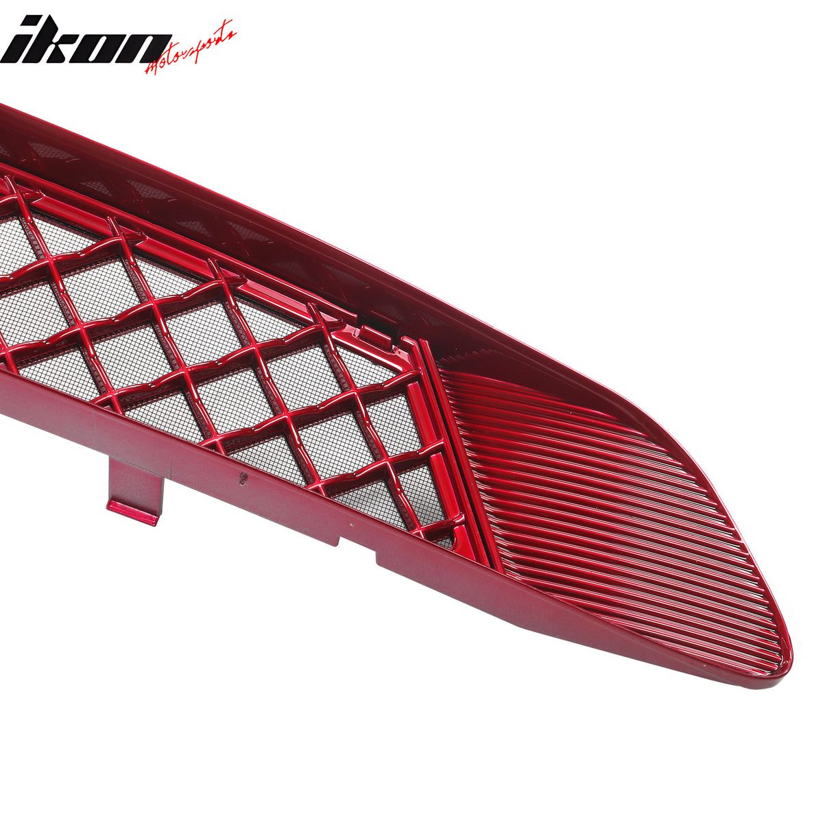For 17-23 Tesla Model 3 Air Vent Cover Intake Inlet Front Grille Insert Red ABS