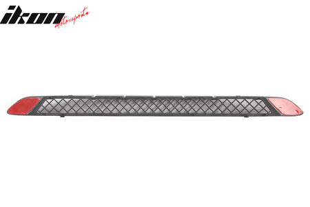 For 17-23 Tesla Model 3 Air Vent Cover Intake Inlet Front Grille Insert Red ABS