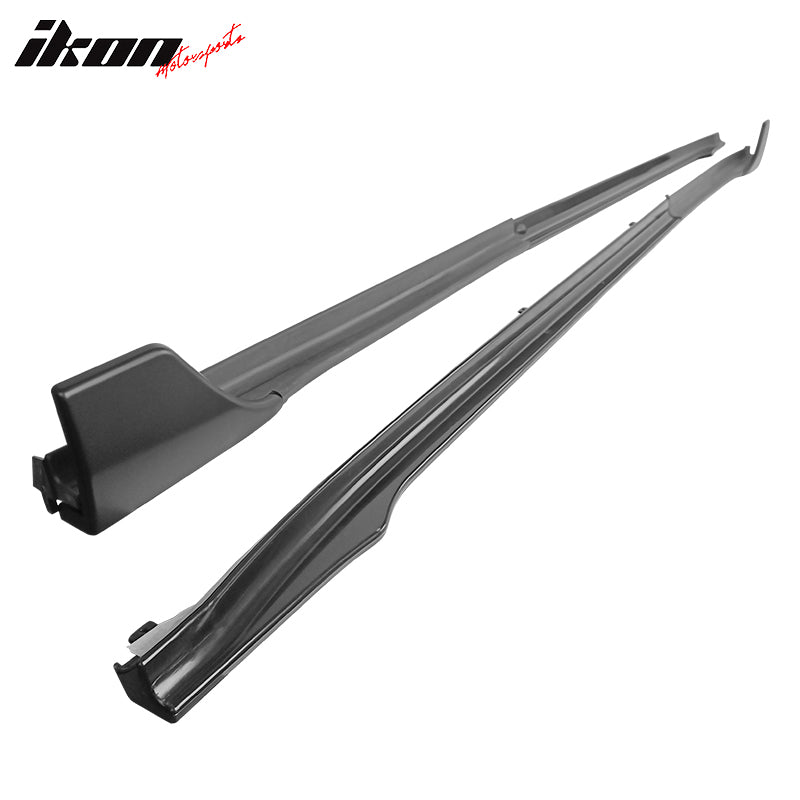 Fits 17-25 Tesla Model 3 V Style Side Skirts Extension Lip Rocker Panel PP 6PCS