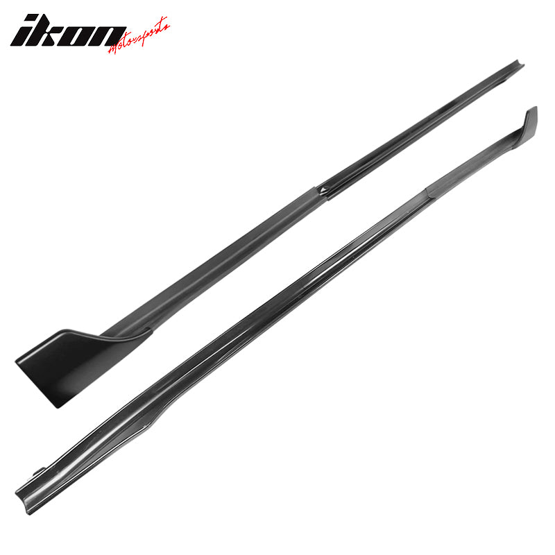 Fits 17-25 Tesla Model 3 V Style Side Skirts Extension Lip Rocker Panel PP 6PCS