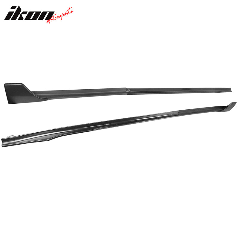 Fits 17-25 Tesla Model 3 V Style Side Skirts Extension Lip Rocker Panel PP 6PCS