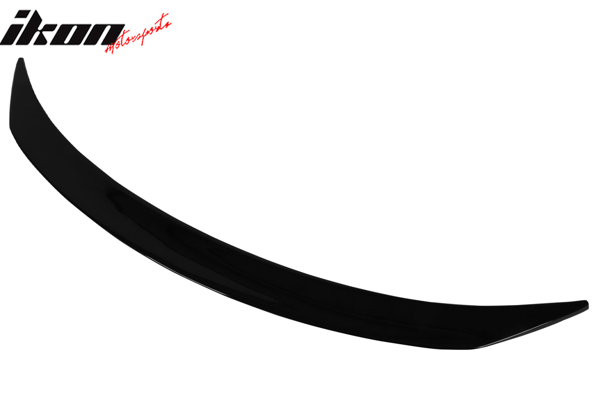 Fits 17-23 Tesla Model 3 V Style Gloss Black Rear Trunk Spoiler Tail Wing Lip