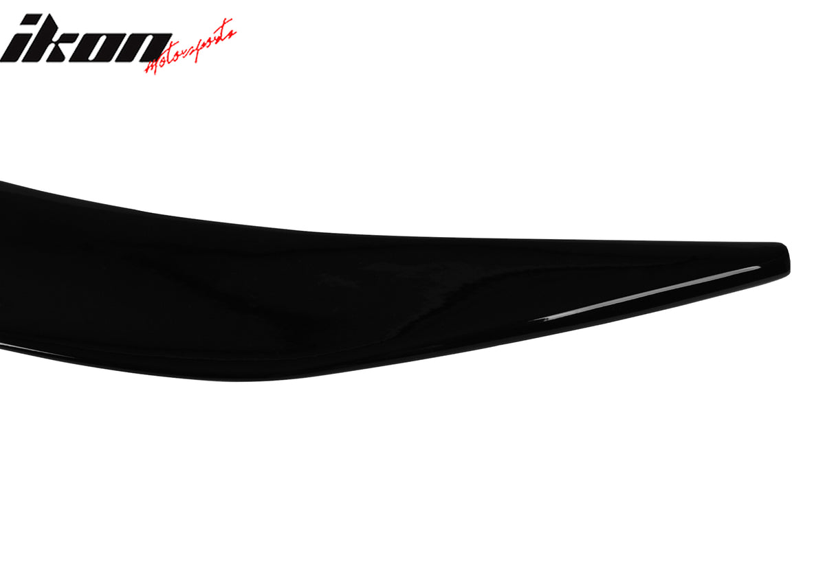 Fits 17-23 Tesla Model 3 V Style Gloss Black Rear Trunk Spoiler Tail Wing Lip