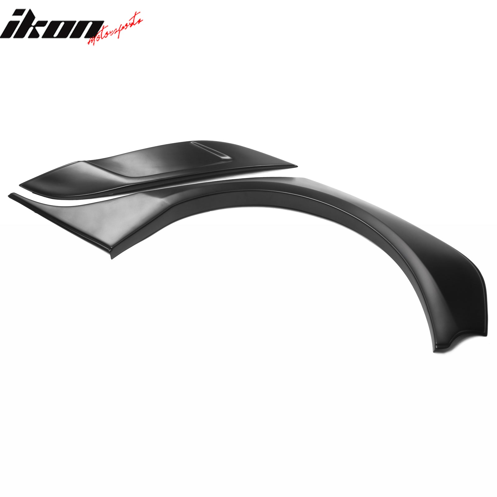 Fits 17-25 Tesla Model 3 IKON Style Fender Flares Sanded Wheel Cover 6PCS - ABS