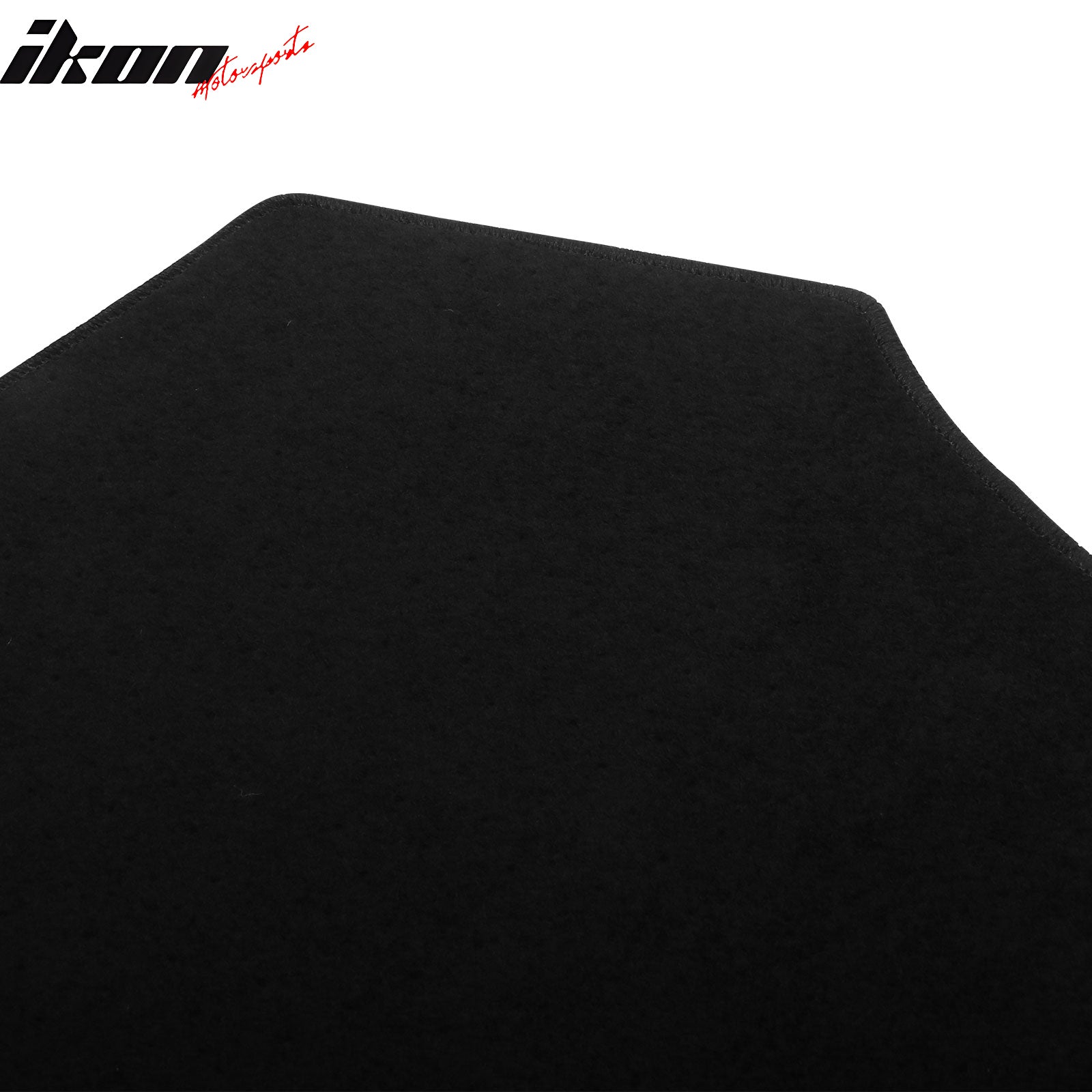 For 17-25 Honda Ridgeline Anti-Slip Front Rear Floor Mat Carpet Nylon 3PCS Black