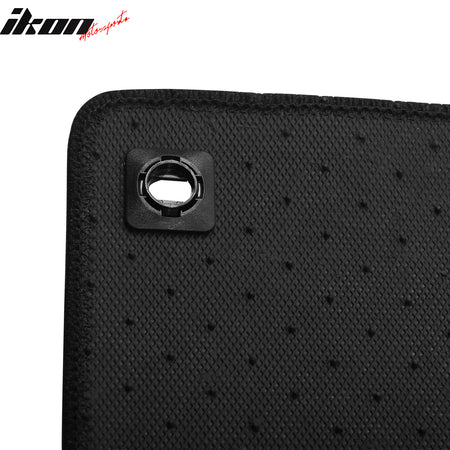 For 17-25 Honda Ridgeline Anti-Slip Front Rear Floor Mat Carpet Nylon 3PCS Black