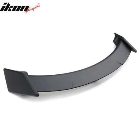 Fits 17-25 Tesla Model 3 GT Style Rear Trunk Spoiler Wing Lip Matte Black ABS