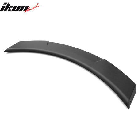 Fits 17-25 Tesla Model 3 GT Style Rear Trunk Spoiler Wing Lip Matte Black ABS