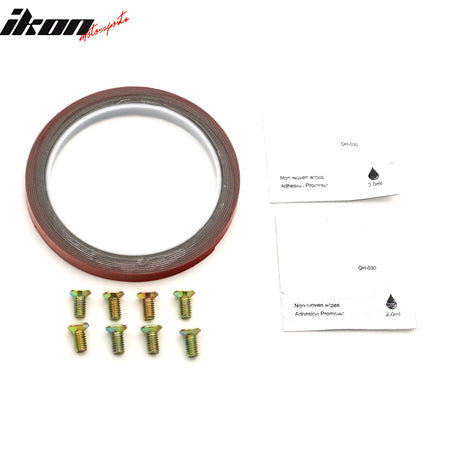 Fits 17-25 Tesla Model 3 GT Style Rear Trunk Spoiler Wing Lip Matte Black ABS