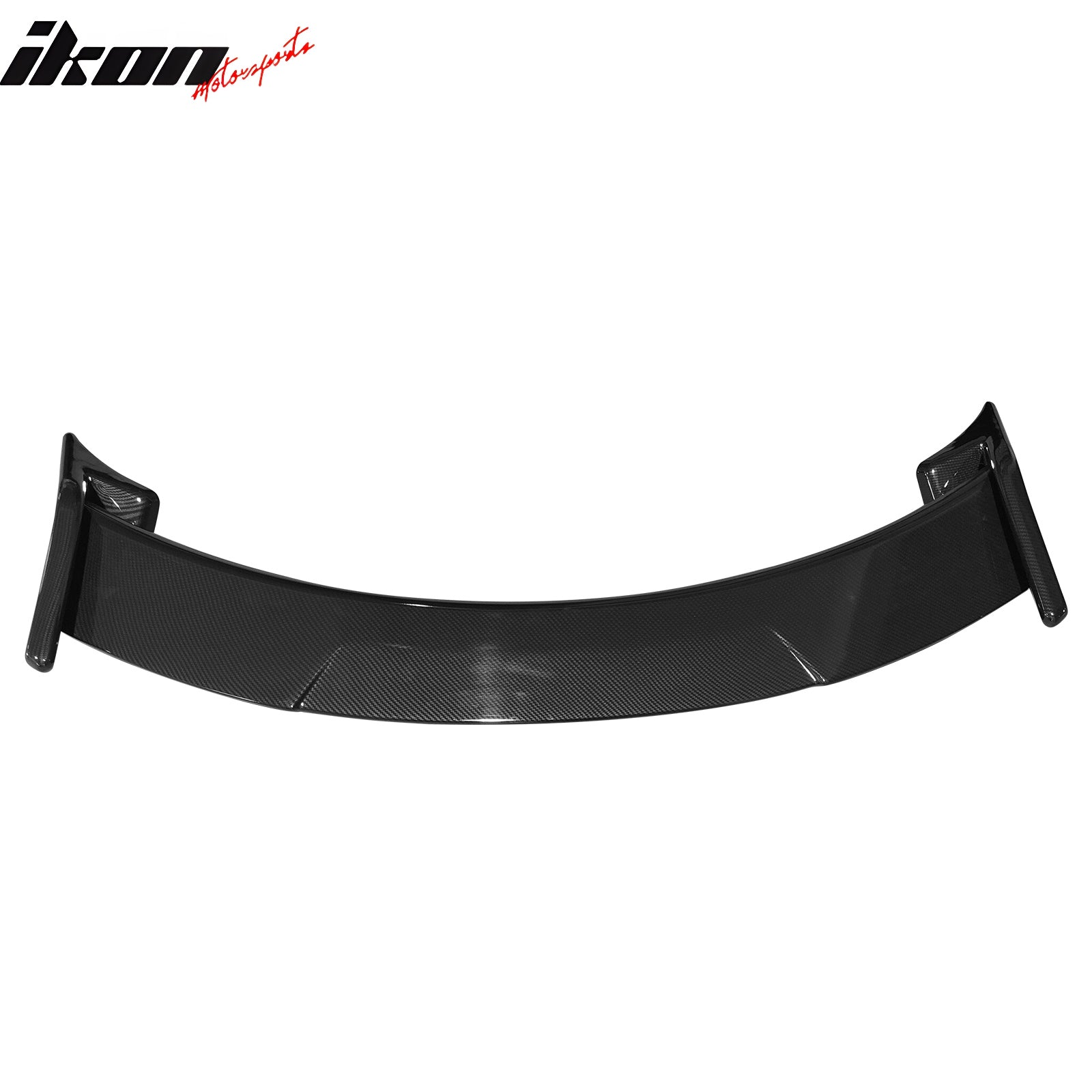 Fits 17-25 Tesla Model 3 GT Style Rear Trunk Spoiler Wing Carbon Fiber Print ABS