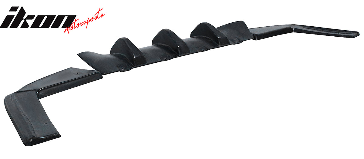 Fits 17-25 Alfa Romeo Giulia MX Style 3PCS Rear Bumper Lip Diffuser + Aprons PU