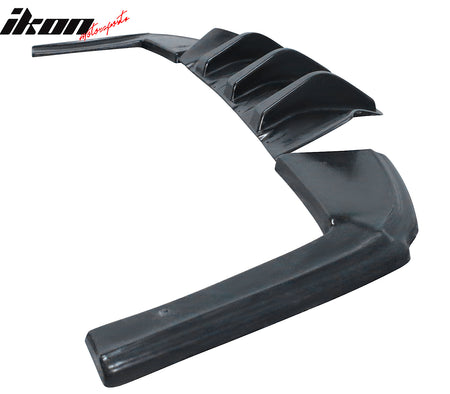 Fits 17-25 Alfa Romeo Giulia MX Style 3PCS Rear Bumper Lip Diffuser + Aprons PU