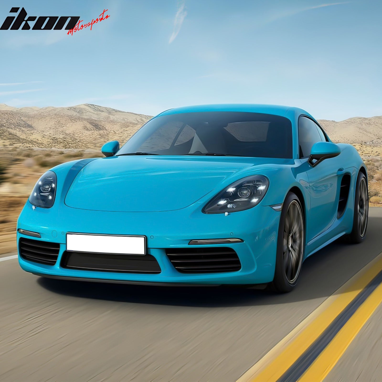 Fits 14-16 Porsche 981 Cayman Floor Mats TPE Carpets All Weather 3D Liner Guard