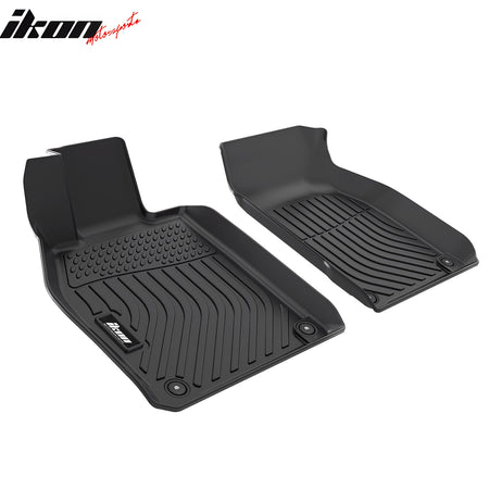 Fits 14-16 Porsche 981 Cayman Floor Mats TPE Carpets All Weather 3D Liner Guard