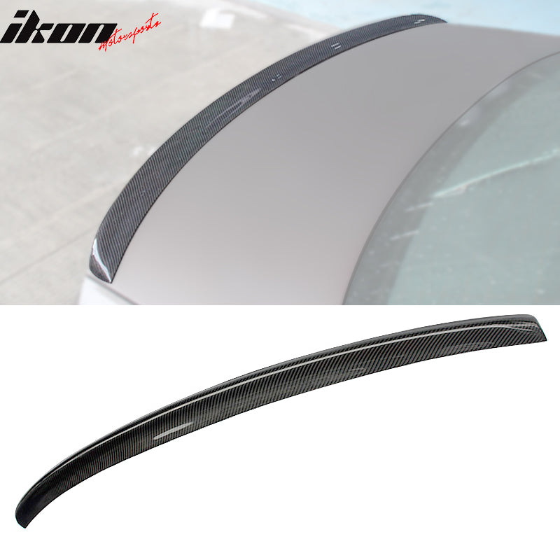2017-2025 Audi A4 B9 Sedan S4 Style Rear Spoiler Wing Carbon Fiber
