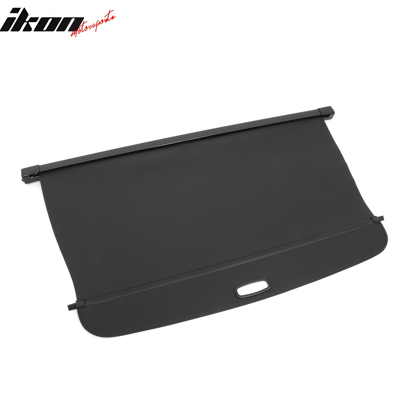 Fits 17-26 Audi Q7 SQ7 Carbon Fiber Print Retractable Cargo Cover Luggage Shade