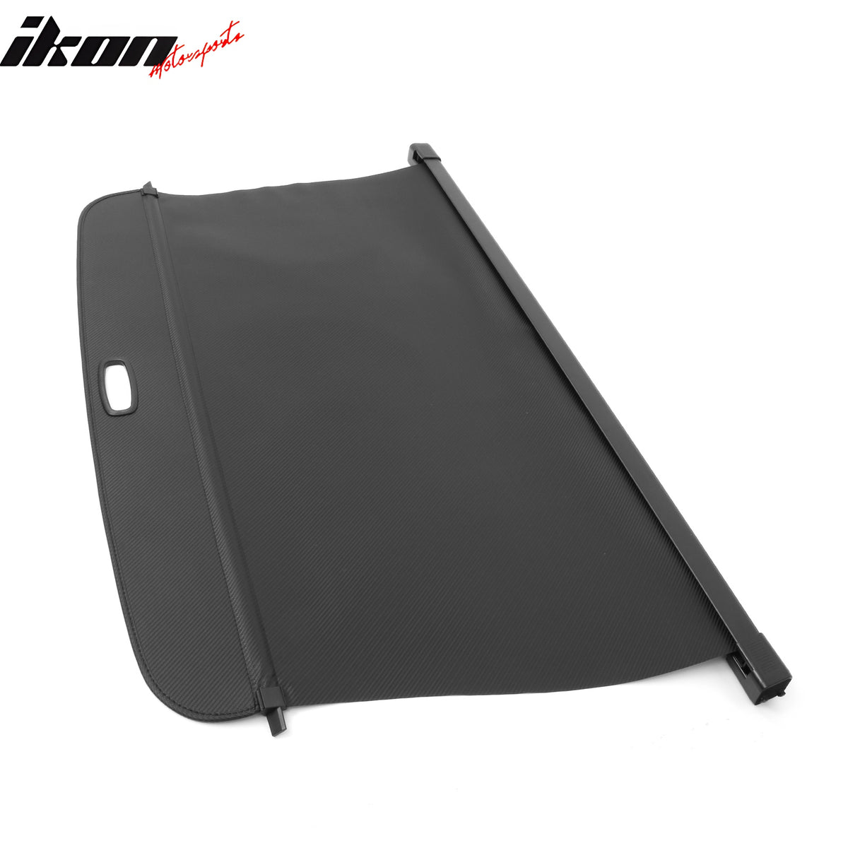 Fits 17-26 Audi Q7 SQ7 Carbon Fiber Print Retractable Cargo Cover Luggage Shade