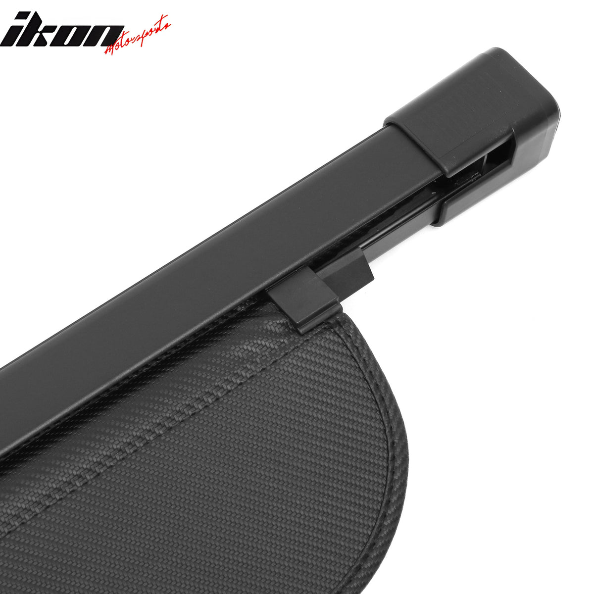 Fits 17-26 Audi Q7 SQ7 Carbon Fiber Print Retractable Cargo Cover Luggage Shade