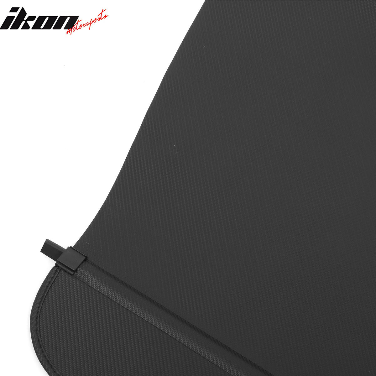 Fits 17-26 Audi Q7 SQ7 Carbon Fiber Print Retractable Cargo Cover Luggage Shade