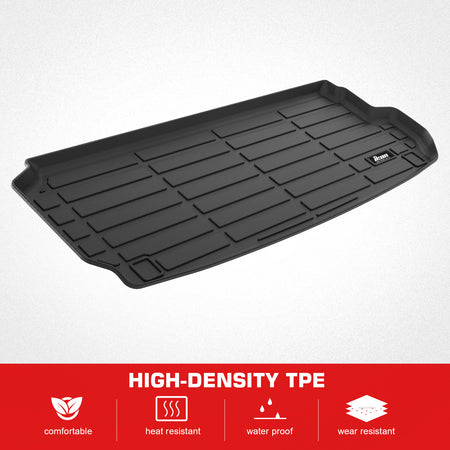 Fits 17-25 Audi Q7 & SQ7 TPE All Weather Waterproof Rear Cargo Trunk Tray Mats