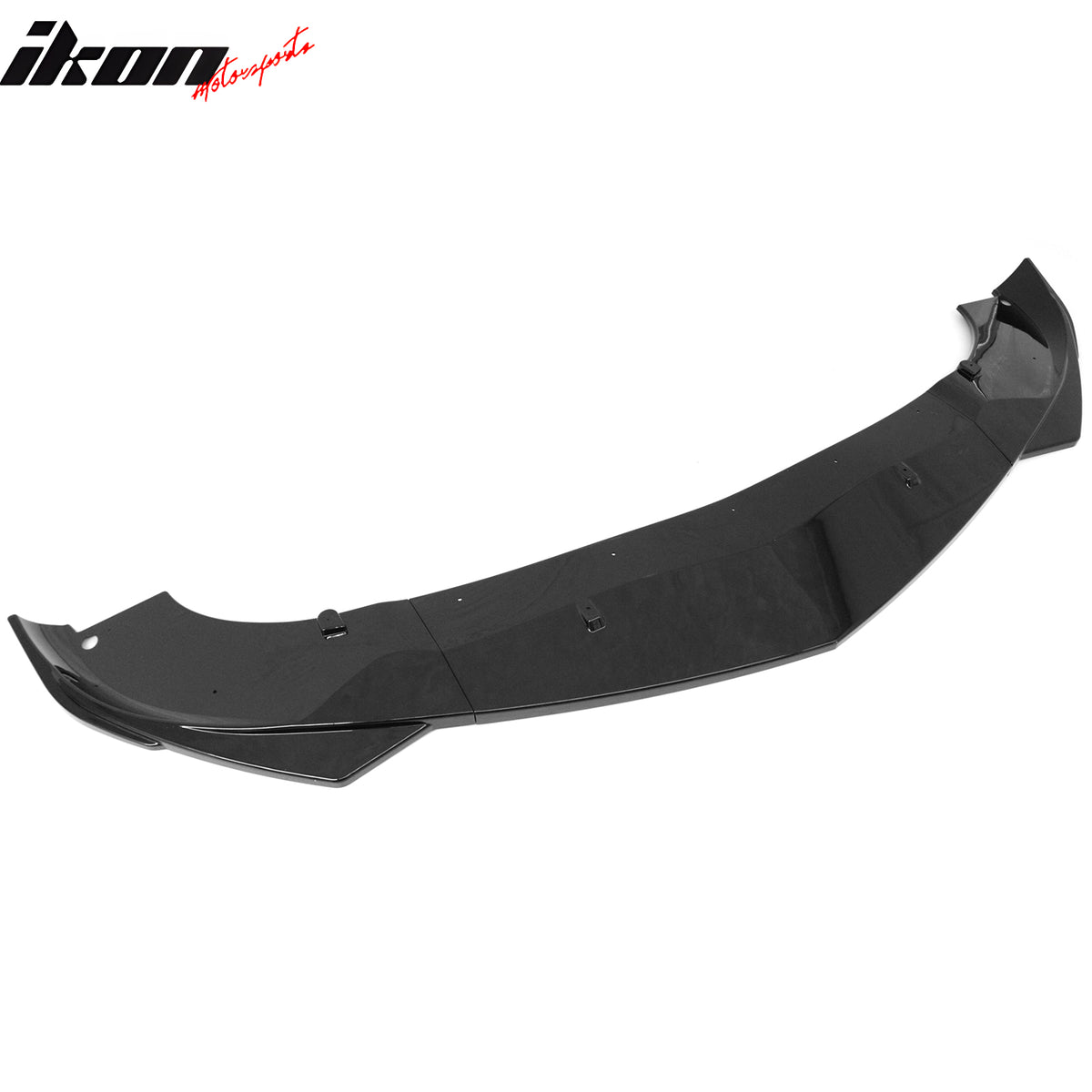 Fits 17-26 Alfa Romeo Giulia Sport Line IKON Front Bumper Lip 3PCS Gloss Black