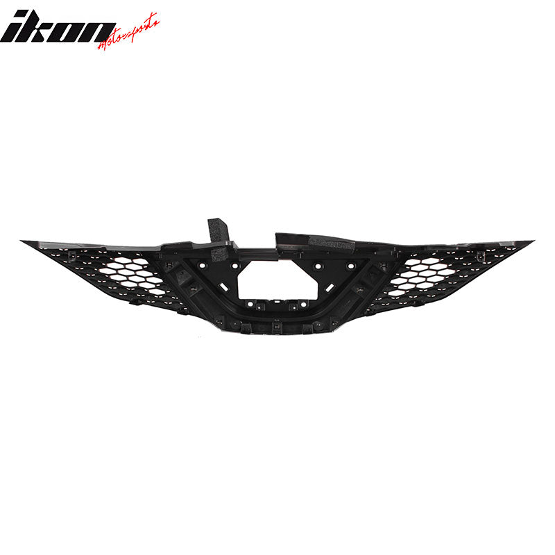Fits 18-19 Nissan Rogue OE Style Front Bumper Upper Grille Hood Grill Cover ABS