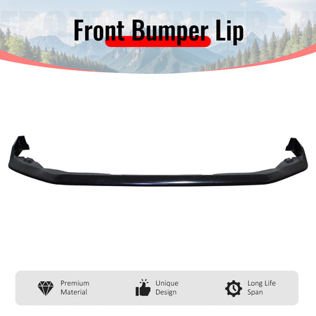 Fits 18-20 Subaru Crosstrek IKCS Style Front Bumper Lip Spoiler Unpainted PU