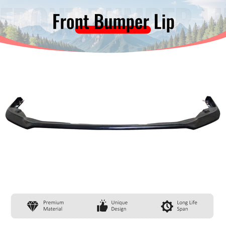 Fits 18-20 Subaru Crosstrek Front Bumper Lip IKST Style Spoiler Unpainted PU Kit