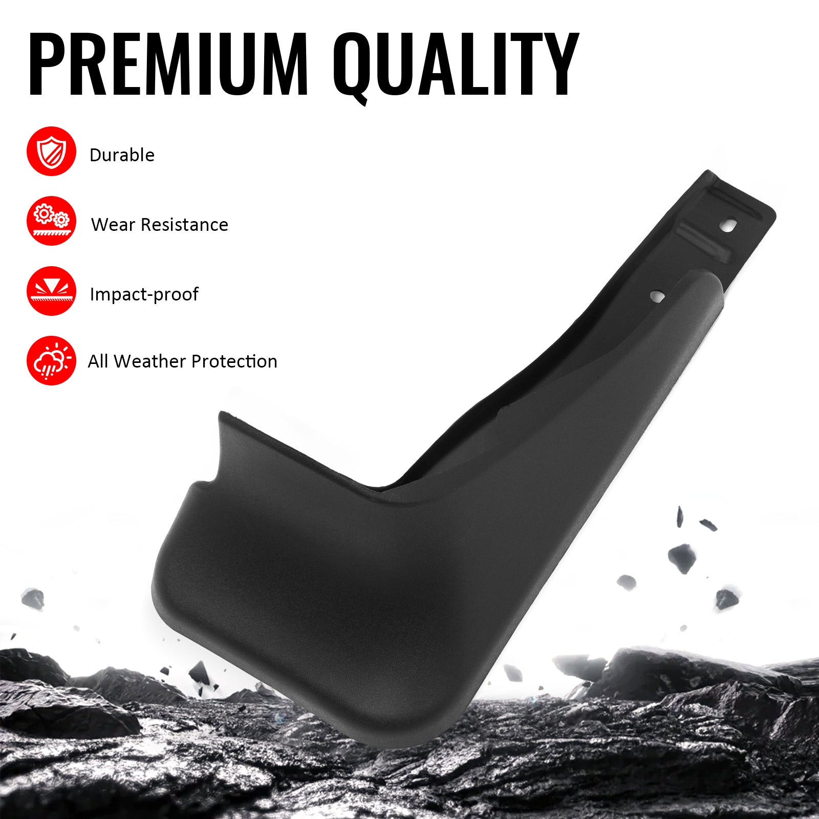 Fits 18-21 Lexus NX300 Non-Hybrid Front & Rear Fender Mud Flaps Splash Guards PP