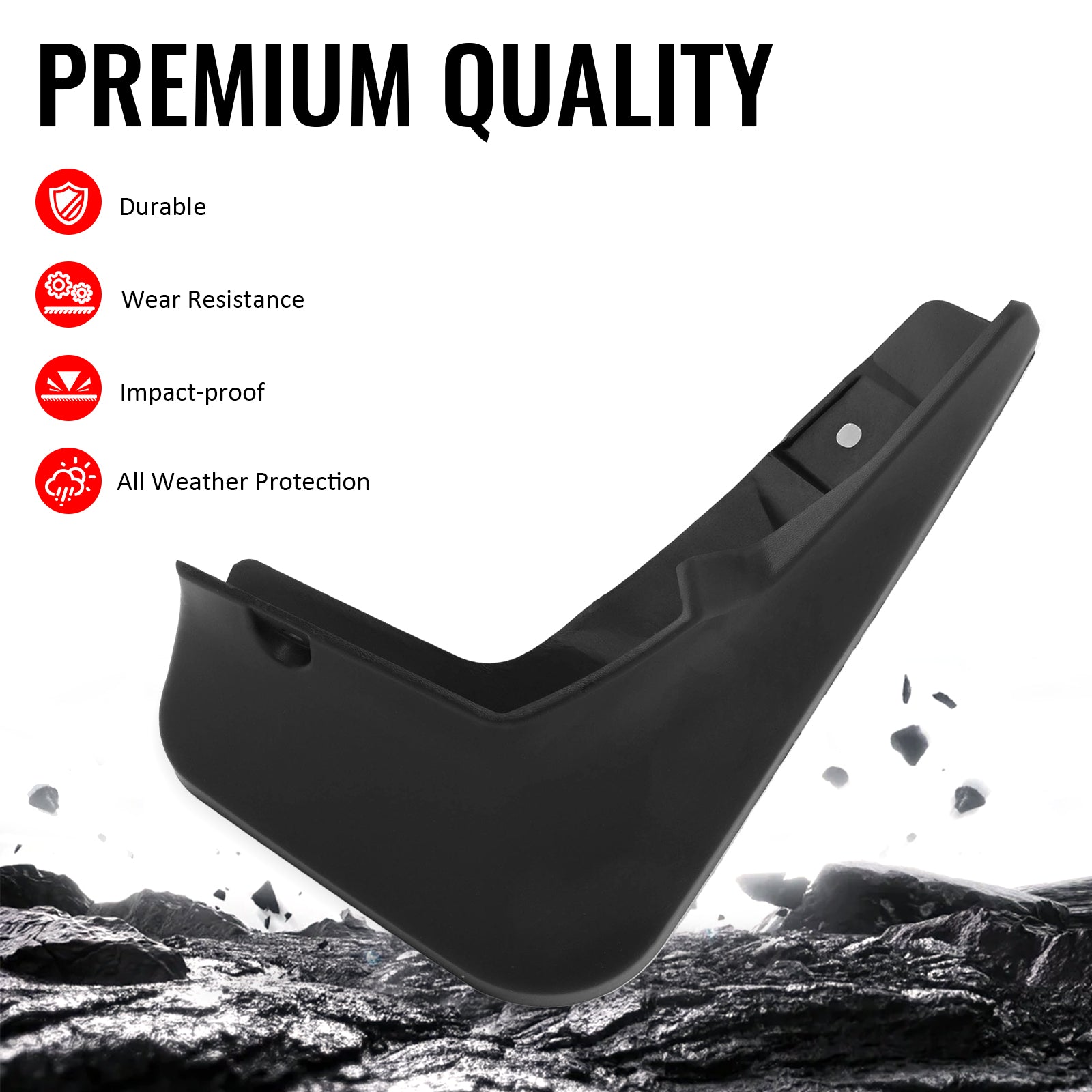 Fits 18-21 Lexus NX300h Hybrid Front & Rear Fender Mud Flaps Splash Guards PP