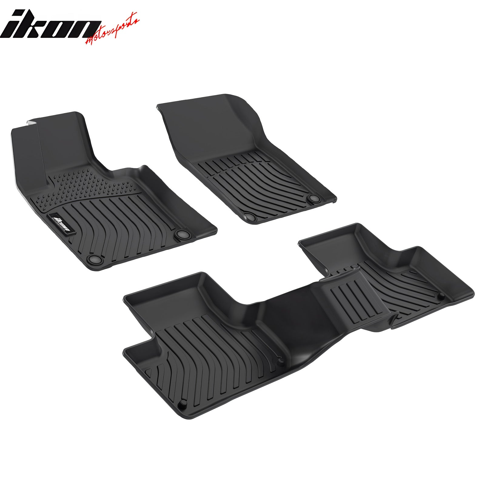 Fits 18-21 Volvo XC60 PHEV/22-25 XC60 Recharge Floor Mats TPE All Weather Carpet