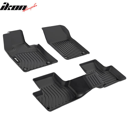 Fits 18-21 Volvo XC60 PHEV/22-25 XC60 Recharge Floor Mats TPE All Weather Carpet