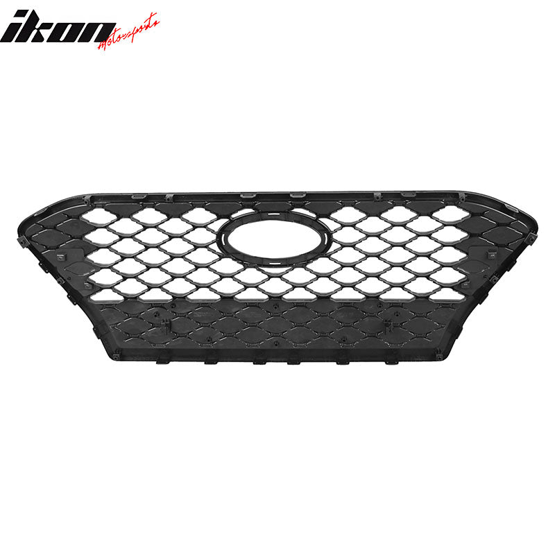 Fits 18-21 Hyundai Kona OE Style Front Bumper Upper Mesh Grille Assembly ABS