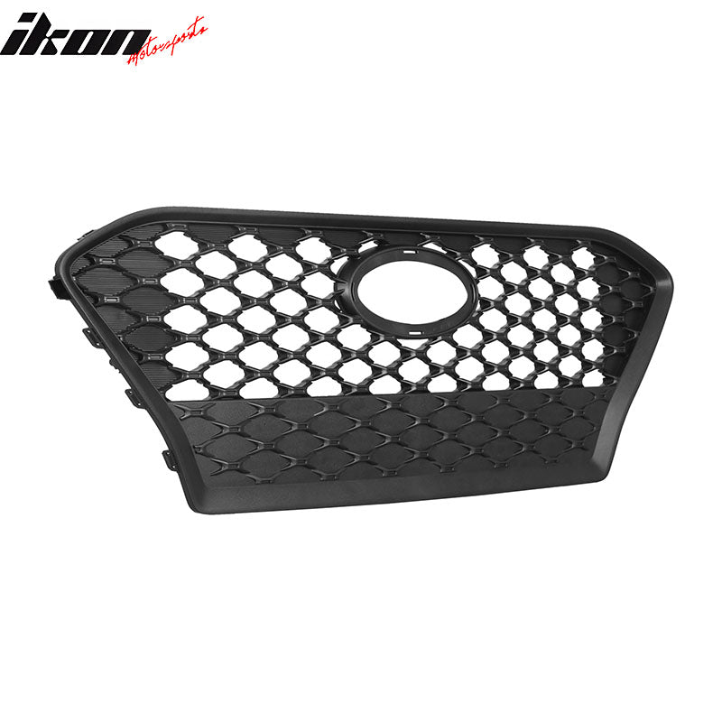 Fits 18-21 Hyundai Kona OE Style Front Bumper Upper Mesh Grille Assembly ABS